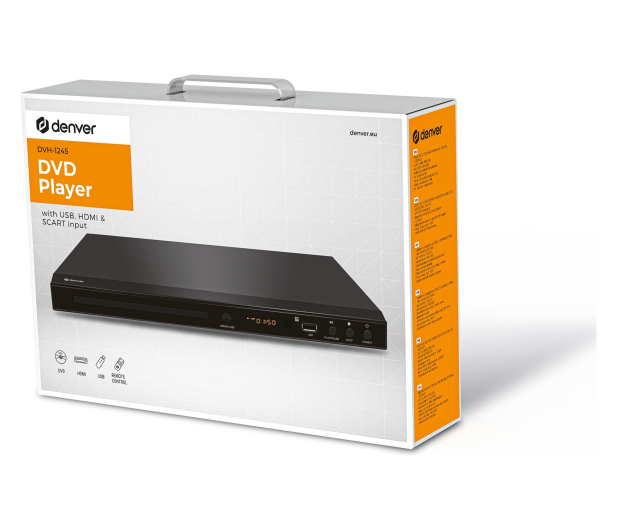 Denver Odtwarzacz DVD Denver DVH-1245 5.1-kanałowy z HDMI, dekoder - 1535053 - zdjęcie 5